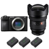 Sony A6700 + FE 12-24mm f/2.8 GM + 3 Sony NP-FZ100 - Appareil Photo Hybride|MCZ DIRECT