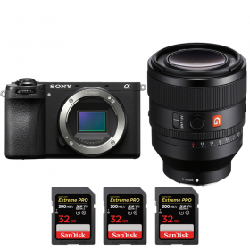 Sony A6700 + FE 50mm f/1.2 GM + 3 SanDisk 32GB Extreme PRO UHS-II SDXC 300 MB/s-1