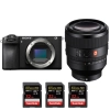 Sony A6700 + FE 50mm f/1.2 GM + 3 SanDisk 32GB Extreme PRO UHS-II SDXC 300 MB/s - Appareil Photo Hybride|MCZ DIRECT