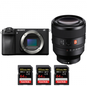 Sony A6700 + FE 50mm f/1.2 GM + 3 SanDisk 64GB Extreme PRO UHS-II SDXC 300 MB/s-1
