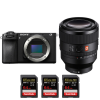 Sony A6700 + FE 50mm f/1.2 GM + 3 SanDisk 64GB Extreme PRO UHS-II SDXC 300 MB/s - Appareil Photo Hybride|MCZ DIRECT
