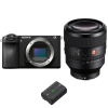 Sony A6700 + FE 50mm f/1.2 GM + 1 Sony NP-FZ100 - Appareil Photo Hybride|MCZ DIRECT