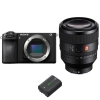 Sony A6700 + FE 50mm f/1.2 GM + 1 Sony NP-FZ100 - Appareil Photo Hybride|MCZ DIRECT