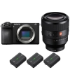 Sony A6700 + FE 50mm f/1.2 GM + 3 Sony NP-FZ100 - Appareil Photo Hybride|MCZ DIRECT