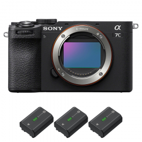 Sony A7C II Noir + 3 Sony NP-FZ100-1