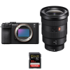 Sony A7C II Noir + FE 16-35mm f/2.8 GM + 1 SanDisk 32GB Extreme PRO UHS-II SDXC 300 MB/s - Appareil Photo Hybride|MCZ DIRECT
