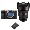 Sony A7C II Silver + FE 12-24mm f/2.8 GM + 1 Sony NP-FZ100|MCZ DIRECT