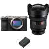 Sony A7C II Silver + FE 12-24mm f/2.8 GM + 1 Sony NP-FZ100|MCZ DIRECT