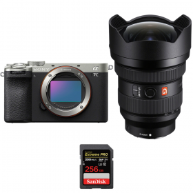 Sony A7C II Silver + FE 12-24mm f/2.8 GM + 1 SanDisk 256GB Extreme PRO UHS-II SDXC 300 MB/s-1