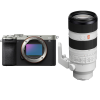 Sony A7C II Silver + FE 70-200mm f/2.8 GM OSS II|MCZ DIRECT