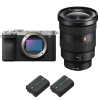 Sony A7C II Silver + FE 16-35mm f/2.8 GM + 2 Sony NP-FZ100 - Appareil Photo Hybride|MCZ DIRECT