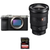 Sony A7C II Silver + FE 16-35mm f/2.8 GM + 1 SanDisk 256GB Extreme PRO UHS-II SDXC 300 MB/s - Appareil Photo Hybride|MCZ DIRECT