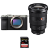 Sony A7C II Silver + FE 16-35mm f/2.8 GM + 1 SanDisk 32GB Extreme PRO UHS-II SDXC 300 MB/s - Appareil Photo Hybride|MCZ DIRECT