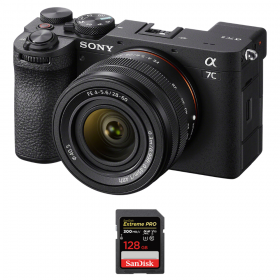 Sony A7C II Black + FE 28-60mm f/4-5.6 + 1 SanDisk 128GB Extreme PRO UHS-II SDXC 300 MB/s-1