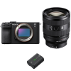 Sony A7C II Noir + FE 20-70mm f/4 G + 1 Sony NP-FZ100 - Appareil Photo Hybride|MCZ DIRECT