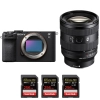 Sony A7C II Black + FE 20-70mm f/4 G + 3 SanDisk 256GB Extreme PRO UHS-II SDXC 300 MB/s|MCZ DIRECT