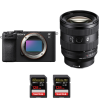 Sony A7C II Noir + FE 20-70mm f/4 G + 2 SanDisk 128GB Extreme PRO UHS-II SDXC 300 MB/s-1