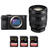 Sony A7C II Black + FE 20-70mm f/4 G + 3 SanDisk 32GB Extreme PRO UHS-II SDXC 300 MB/s|MCZ DIRECT