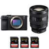 Sony A7C II Negro + FE 20-70mm f/4 G + 3 SanDisk 32GB Extreme PRO UHS-II SDXC 300 MB/s|MCZ DIRECT