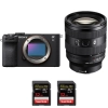 Sony A7C II Noir + FE 20-70mm f/4 G + 2 SanDisk 32GB Extreme PRO UHS-II SDXC 300 MB/s - Appareil Photo Hybride|MCZ DIRECT