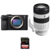 Sony A7C II Negro + FE 70-200mm f/4 Macro G OSS II + 1 SanDisk 64GB Extreme PRO UHS-II SDXC 300 MB/s|MCZ DIRECT