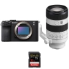 Sony A7C II Noir + FE 70-200mm f/4 Macro G OSS II + 1 SanDisk 32GB Extreme PRO UHS-II SDXC 300 MB/s - Appareil Photo Hybride|MCZ DIRECT