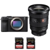 Sony A7C II Black + FE 16-35mm f/2.8 GM II + 2 SanDisk 128GB Extreme PRO UHS-II SDXC 300 MB/s|MCZ DIRECT