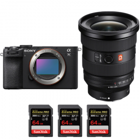 Sony A7C II Noir + FE 16-35mm f/2.8 GM II + 3 SanDisk 64GB Extreme PRO UHS-II SDXC 300 MB/s-1