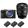 Sony A7C II Black + FE 50mm f/1.4 GM + 3 Sony NP-FZ100|MCZ DIRECT