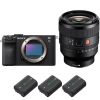 Sony A7C II Black + FE 50mm f/1.4 GM + 3 Sony NP-FZ100|MCZ DIRECT