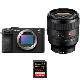 Sony A7C II Noir + FE 50mm f/1.4 GM + 1 SanDisk 256GB Extreme PRO UHS-II SDXC 300 MB/s-1