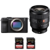 Sony A7C II Noir + FE 50mm f/1.4 GM + 2 SanDisk 128GB Extreme PRO UHS-II SDXC 300 MB/s - Appareil Photo Hybride|MCZ DIRECT