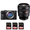 Sony A7C II Black + FE 50mm f/1.4 GM + 3 SanDisk 64GB Extreme PRO UHS-II SDXC 300 MB/s|MCZ DIRECT