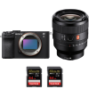 Sony A7C II Noir + FE 50mm f/1.4 GM + 2 SanDisk 64GB Extreme PRO UHS-II SDXC 300 MB/s - Appareil Photo Hybride|MCZ DIRECT