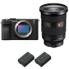 Sony A7C II Noir + FE 24-70mm f/2.8 GM II + 2 Sony NP-FZ100 - Appareil Photo Hybride|MCZ DIRECT