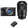 Sony A7C II Negro + FE 90mm f/2.8 Macro G OSS + 1 Sony NP-FZ100-1