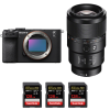 Sony A7C II Noir + FE 90mm f/2.8 Macro G OSS + 3 SanDisk 128GB Extreme PRO UHS-II SDXC 300 MB/s-1