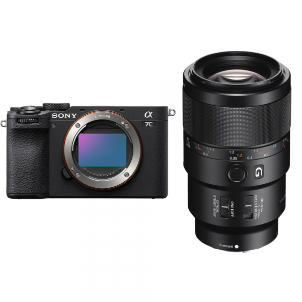 Sony A7C II Noir + FE 90mm f/2.8 Macro G OSS-1