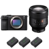 Sony A7C II Black + FE 85mm f/1.4 GM + 3 Sony NP-FZ100|MCZ DIRECT