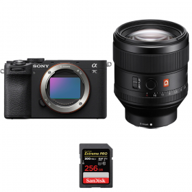 Sony A7C II Noir + FE 85mm f/1.4 GM + 1 SanDisk 256GB Extreme PRO UHS-II SDXC 300 MB/s-1