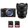 Sony A7C II Negro + FE 14mm f/1.8 GM + 2 SanDisk 256GB Extreme PRO UHS-II SDXC 300 MB/s|MCZ DIRECT