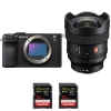 Sony A7C II Black + FE 14mm f/1.8 GM + 2 SanDisk 32GB Extreme PRO UHS-II SDXC 300 MB/s|MCZ DIRECT
