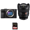 Sony A7C II Noir + FE 14mm f/1.8 GM + 1 SanDisk 32GB Extreme PRO UHS-II SDXC 300 MB/s - Appareil Photo Hybride|MCZ DIRECT