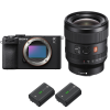 Sony A7C II Noir + FE 24mm f/1.4 GM + 2 Sony NP-FZ100-1