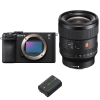 Sony A7C II Negro + FE 24mm f/1.4 GM + 1 Sony NP-FZ100-1