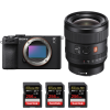 Sony A7C II Black + FE 24mm f/1.4 GM + 3 SanDisk 256GB Extreme PRO UHS-II SDXC 300 MB/s|MCZ DIRECT