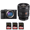 Sony A7C II Black + FE 24mm f/1.4 GM + 3 SanDisk 128GB Extreme PRO UHS-II SDXC 300 MB/s|MCZ DIRECT