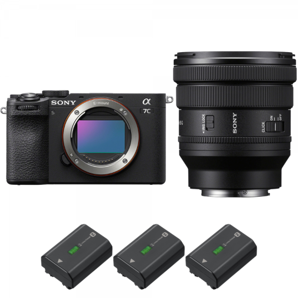 Sony A7C II Negro + FE PZ 16-35mm f/4 G + 3 Sony NP-FZ100 Sony Sony A7C II 2.501,00 € MCZ DIRECT