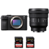 Sony A7C II Noir + FE PZ 16-35mm f/4 G + 2 SanDisk 128GB Extreme PRO UHS-II SDXC 300 MB/s-1