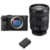 Sony A7C II Black + FE 24-105mm f/4 G OSS + 1 Sony NP-FZ100|MCZ DIRECT